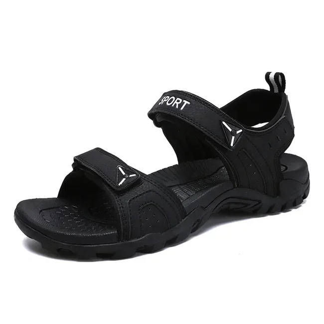Fashion Man Beach Sandals 2023 Summer Gladiator Men's Outdoor Shoes Roman Men Casual Shoe Flip Flops Large Size 46 slippers Flat