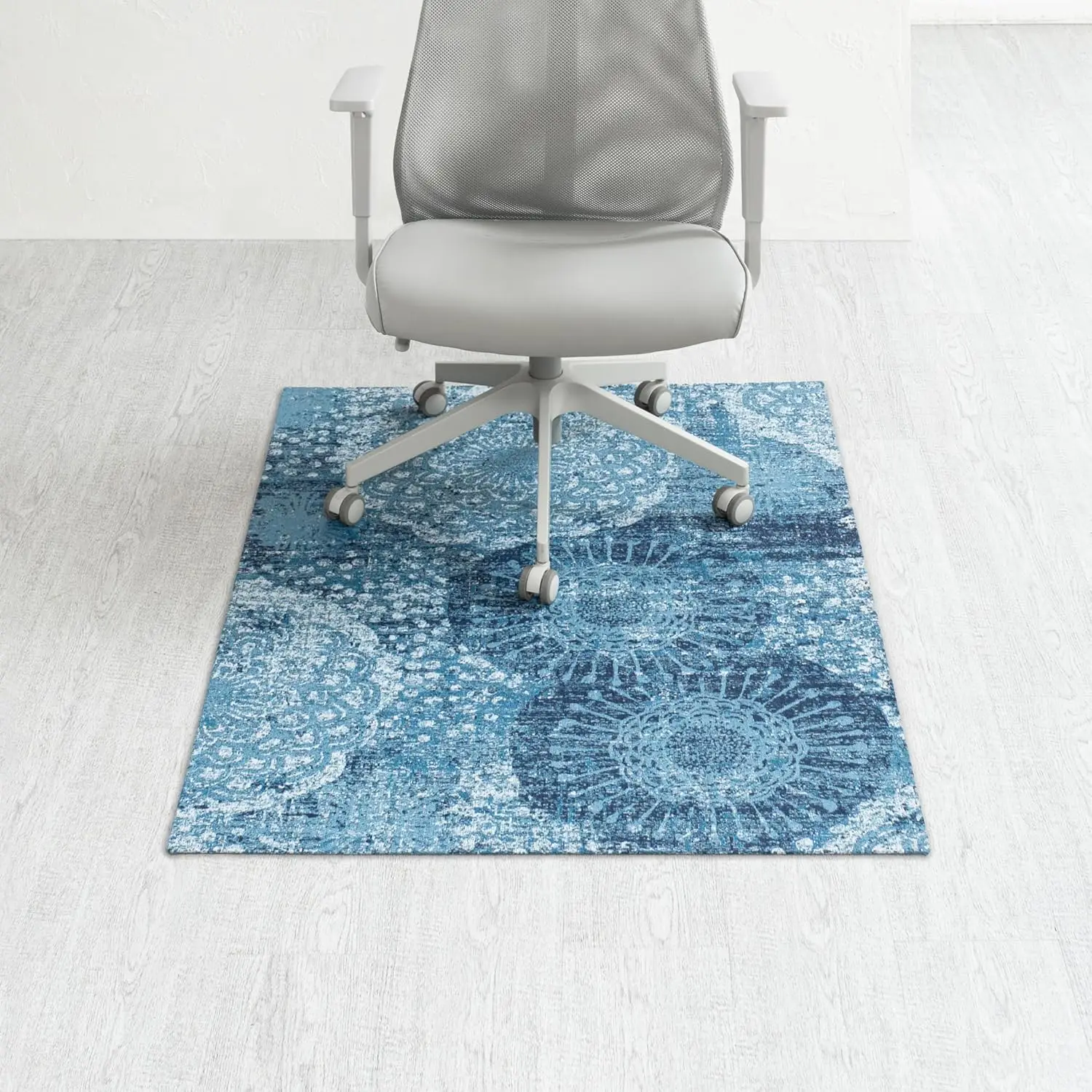 

Office Chair Mat for Carpet & Hardwood Floor - Jacquard Woven, Anti-Slip Backing, Low Pile Protector (36" x 48")