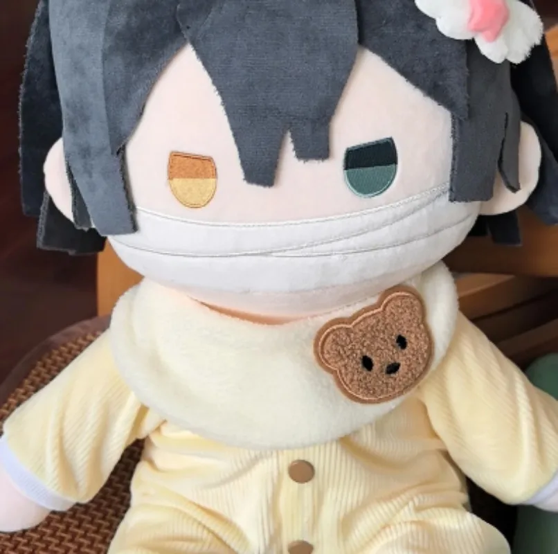 

40CM Iguro Obanai Plush Dress Up Cotton Doll Clothes Plushie Adorable Delicacy Ears Toys for Kids Christmas Present