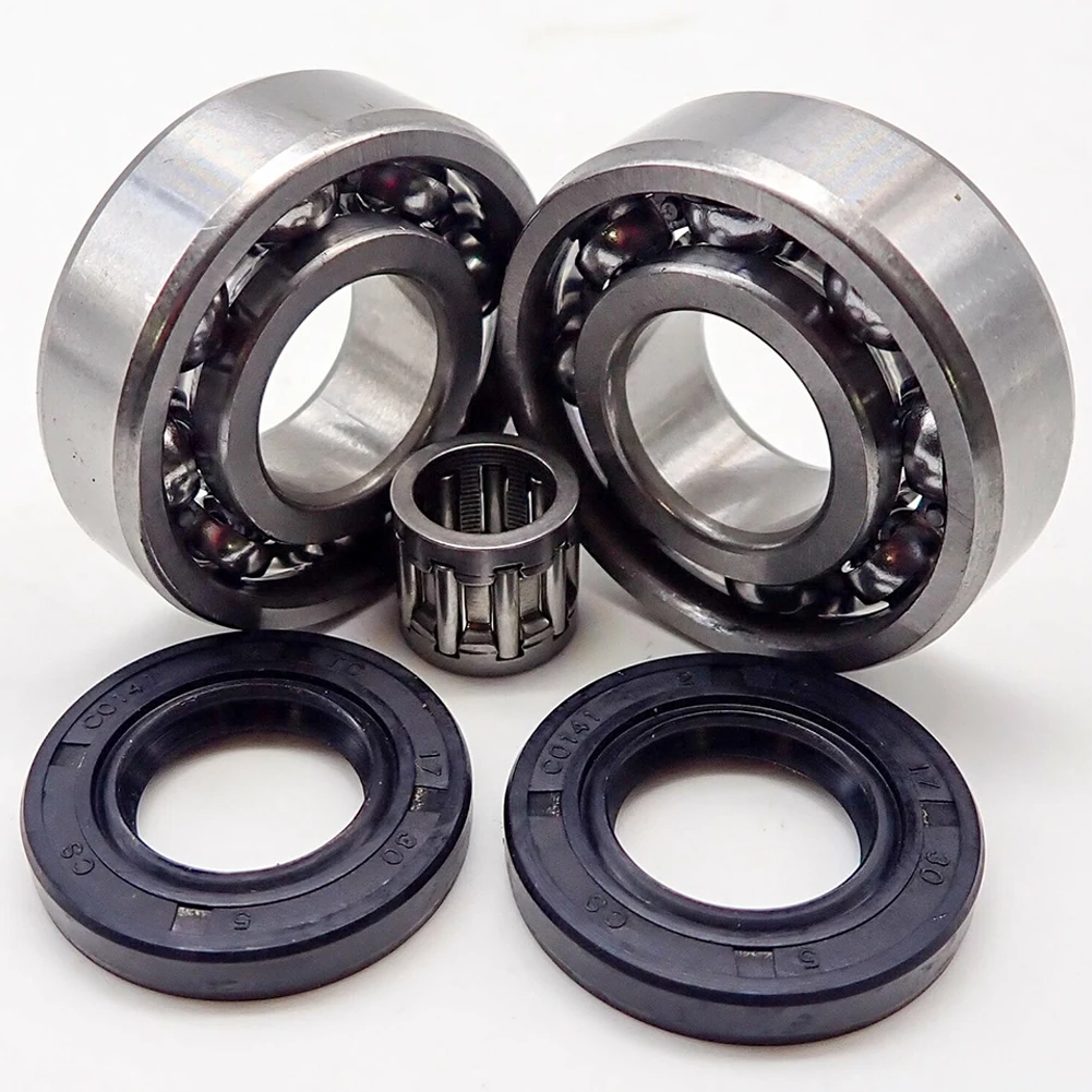 

Oil Seal Set Crank Pin Bearing Exquisite MS290 MS310 MS390 Metal Plastic Seal Fittings Crank Shaft Crankshaft Bearings