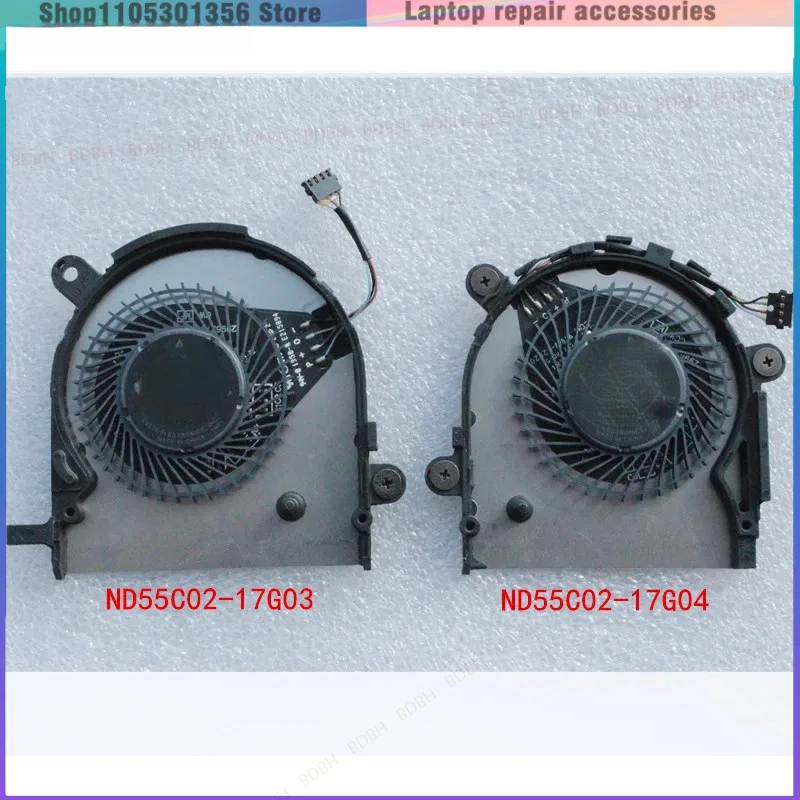 Laptop CPU Cooling Fan For HP EliteBook x360 1030 G3 HSN-Q10C ND55C02 17G03 17G04