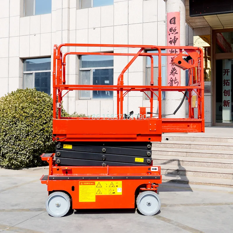 

320Kg Curved Arm Mobile Boom Lift Platform Mobile Dock Work Platform Lift 12M Mobile Aerial Elevating Scissor Lifting Platform