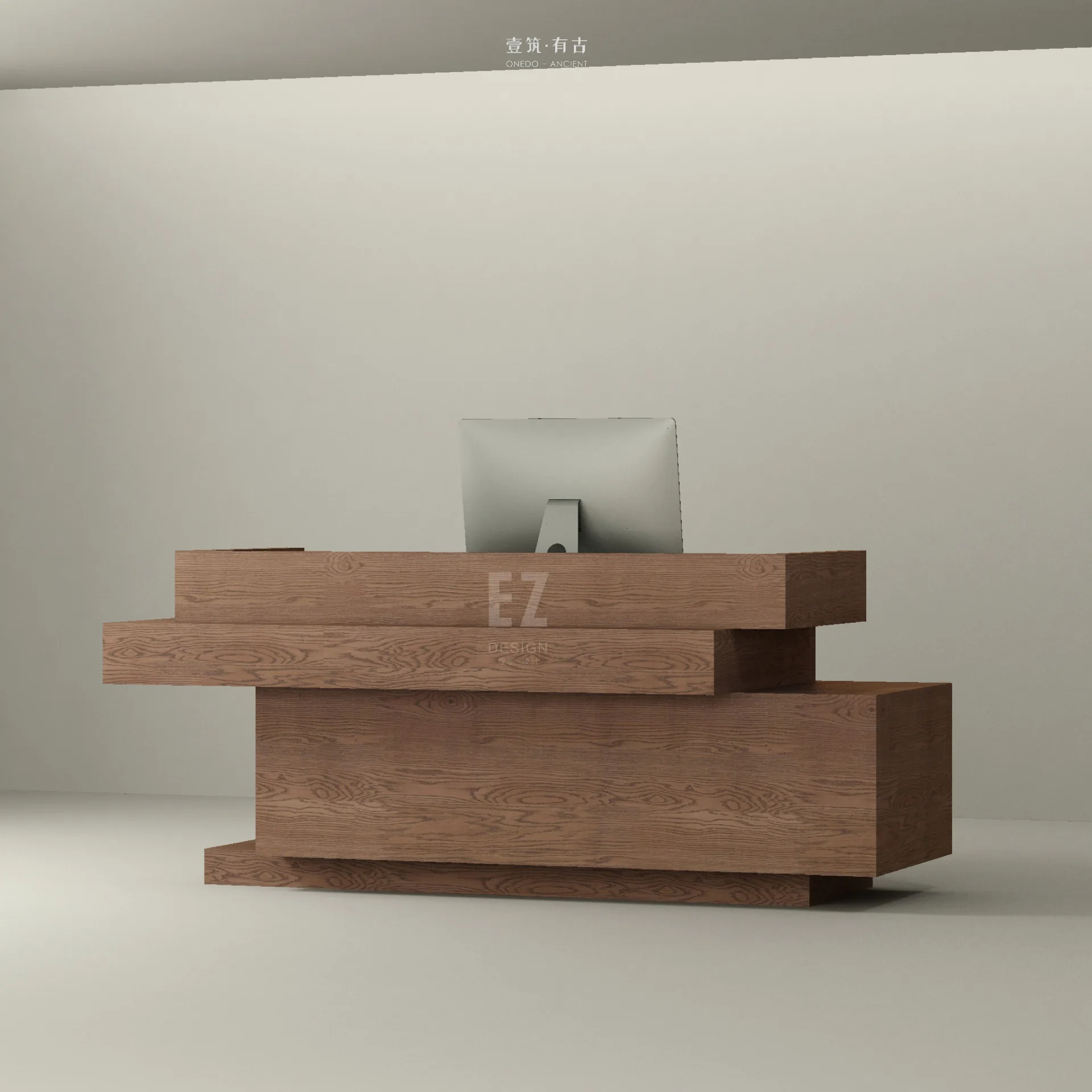 Creative checkout page Clothing store Reception desk Beauty salon Reception Hotel bar