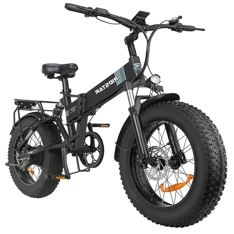 Electric Bicycle 48V23AH 2000W High Speed Motor Full suspension Electric Bike Adult 20*4.0Inch Fat Tire Mountain Foldable Ebike