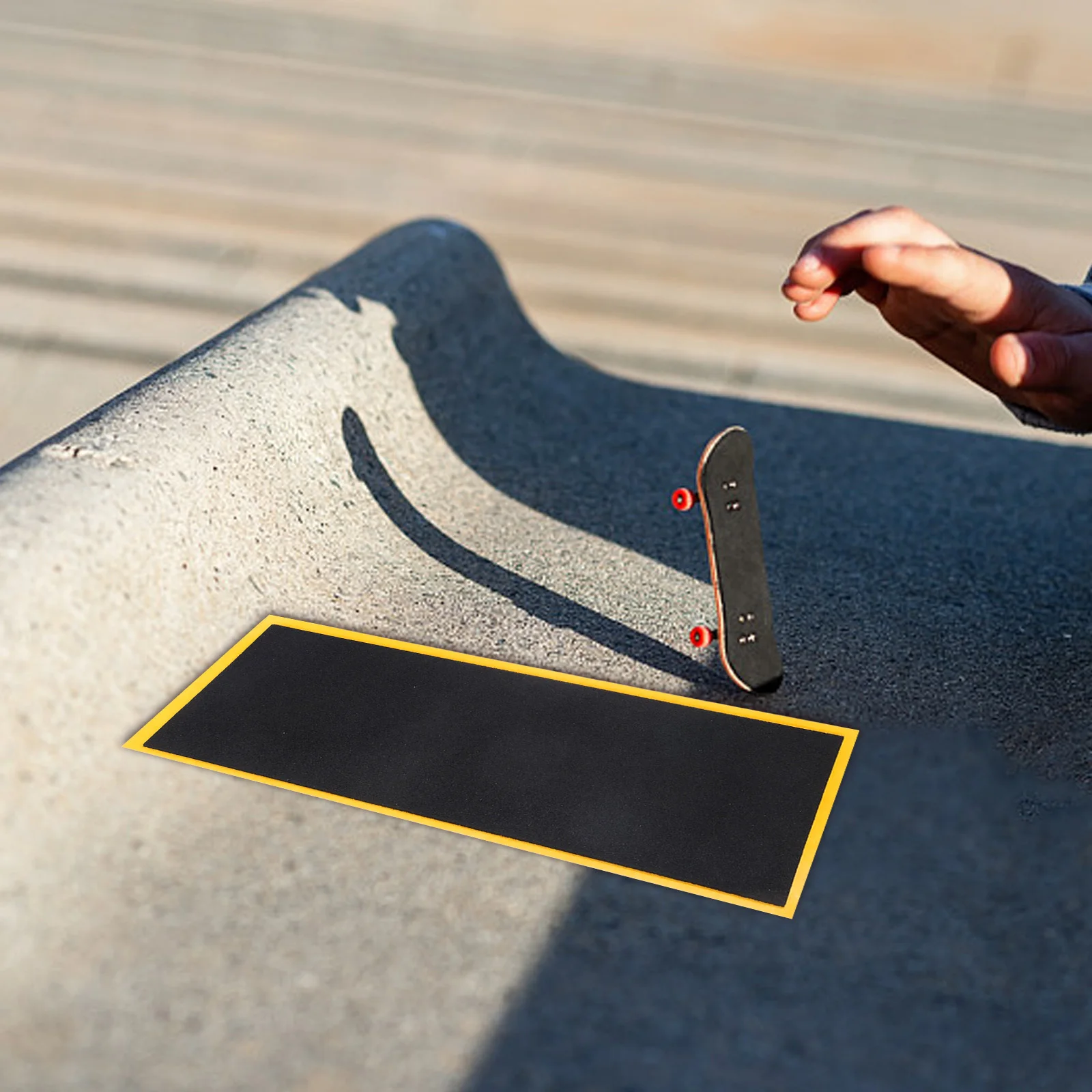 10 قطعة شريط لحام رغوة لألواح الأصابع عدم الانزلاق الأصابع ملصق لزوجة قوية المضادة للانزلاق حصيرة ل لوح التزلج الاصبع