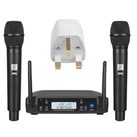 U55C Wireless Microphone GLXD Professional UHF Handheld Mic Frequency Adjustable 100M Receive For Karaoke Party Church Show