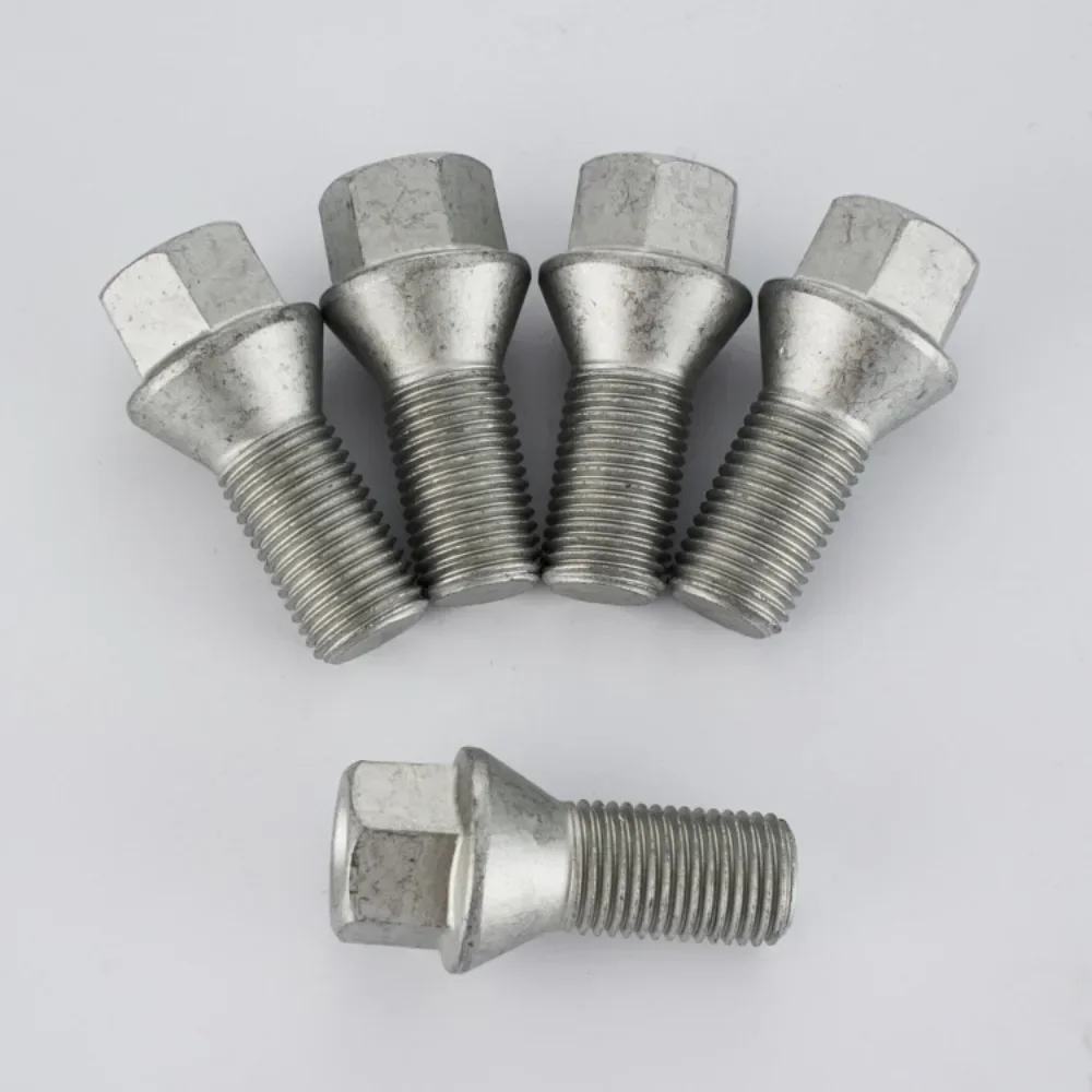 1pc Lug Bolts Wheel Screws Suit for Roewe MG M14x1.5 Hex 17mm Length 46mm Thread Lenght 24mm