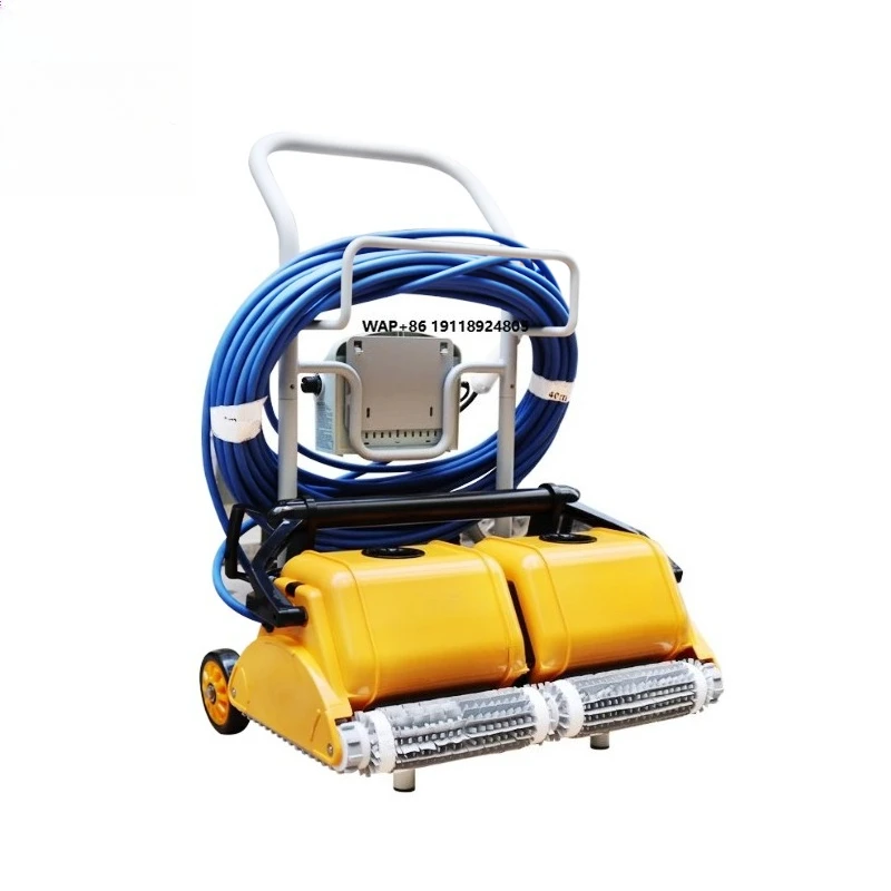 2025 Swimming Pool Automatic Sewage Underwater Vacuum Cleaning Robot Water Crown view 2