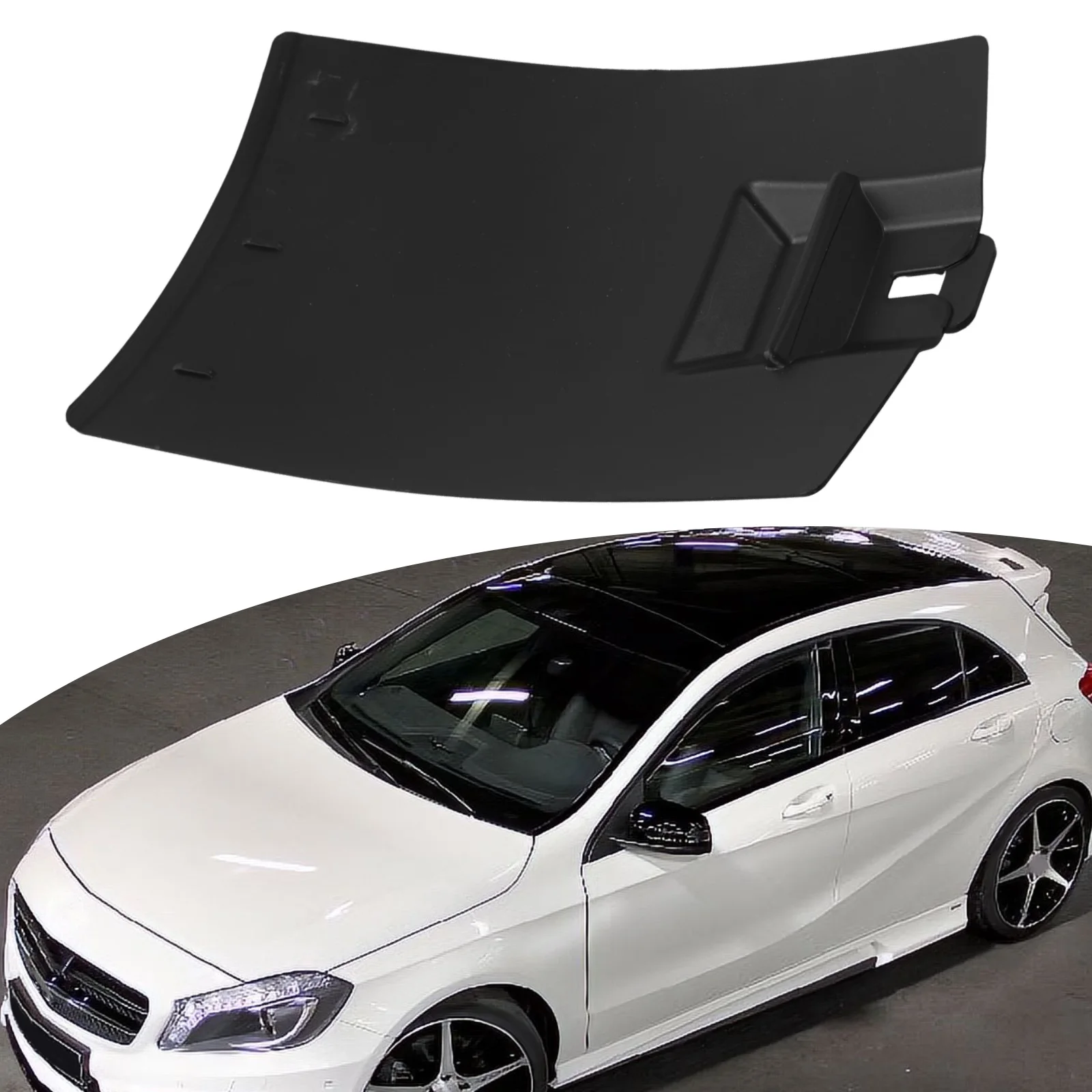 سيارة الجبهة عجلة قوس الحاجز غطاء لمرسيدس W176 ، W246 ، C117 ، A2468840222 باب عجلة قوس بطانة خدمة طوقا غطاء #6