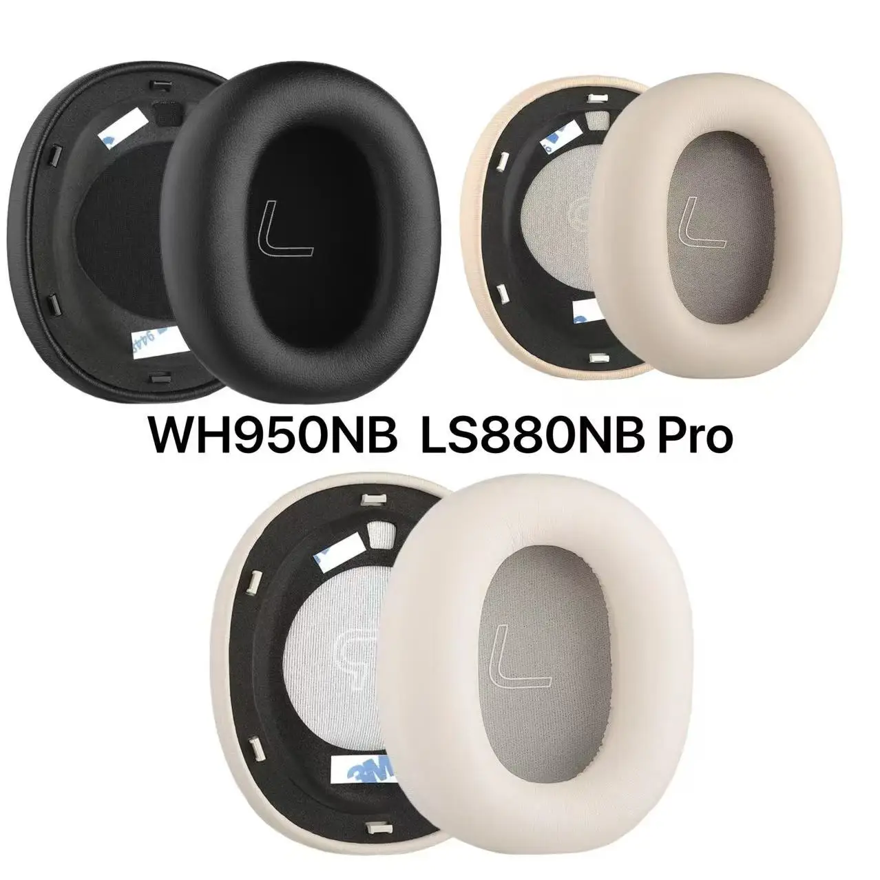 Coussinets d'oreille de remplacement pour couteurs Edifier Ls880Nb Pro Wh950Nb, pices de rparation