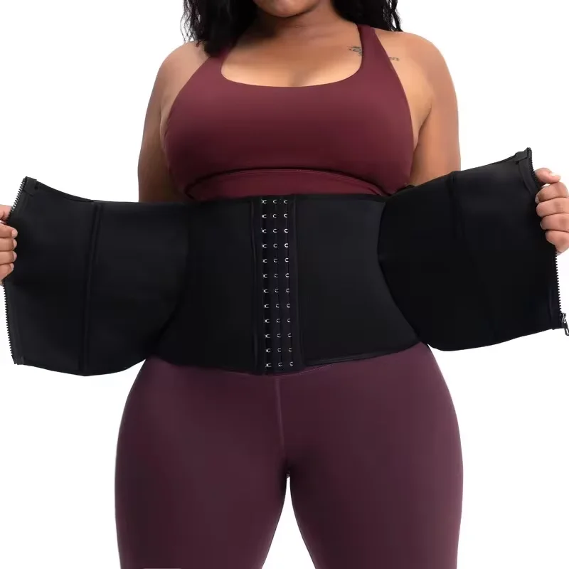 Women Tummy Control Waist Slimming Belt Weight Loss Waist Trainer Body Shaper Corset Belly Sheath Shapewear Compression Girdle