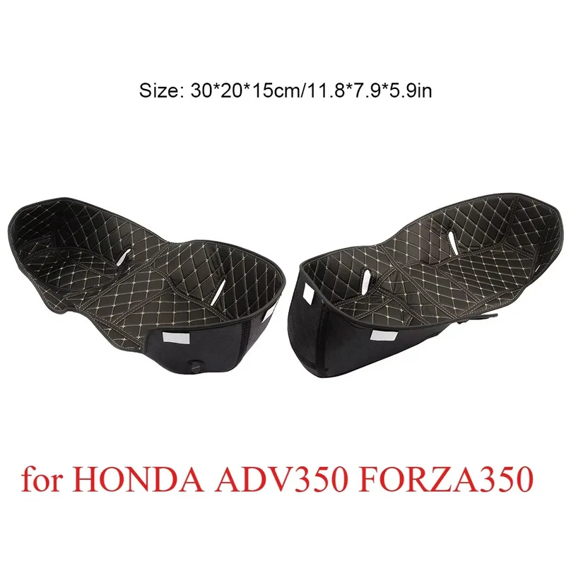 Motorcycle Accessories for HONDA ADV350 FORZA350 Motorcycle Rear Trunk Inner Cushion Seat Bucket Storage Luggage Box Liner Pad