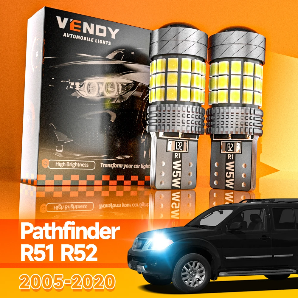 2pcs For Nissan Pathfinder R51 R52 2005-2020 LED Parking Light Clearance Lamp 2012 2013 2014 2015 2016 2017 Canbus Accessories