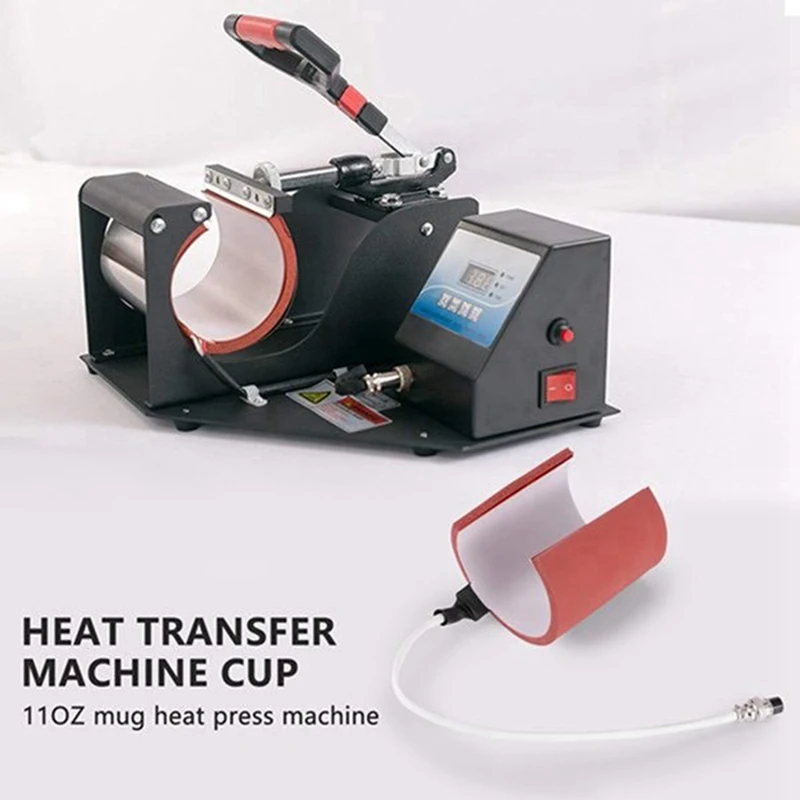 Imagem -03 - Silicone Mug Heating Pad Heat Press Peças para Canecas Molde da Imprensa Máquina de Sublimação Fácil de Instalar 7.5-9.5cm 11oz Cups