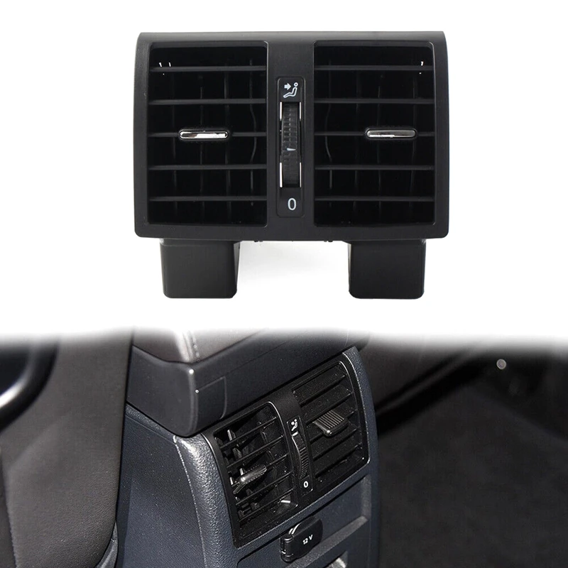 Rear Air Conditioning Outlet Vent Air Conditioning Vent Grill for VW Touran 2003-2015 Caddy 2004-2015 1TD819203A