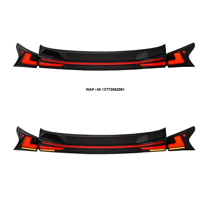 

Комплект из 2 задних фонарей для Lexus NX 200 300 350 (2020-2024), обновленные светодиодные водонепроницаемые задние фонари для бампера, автомобильные аксессуары