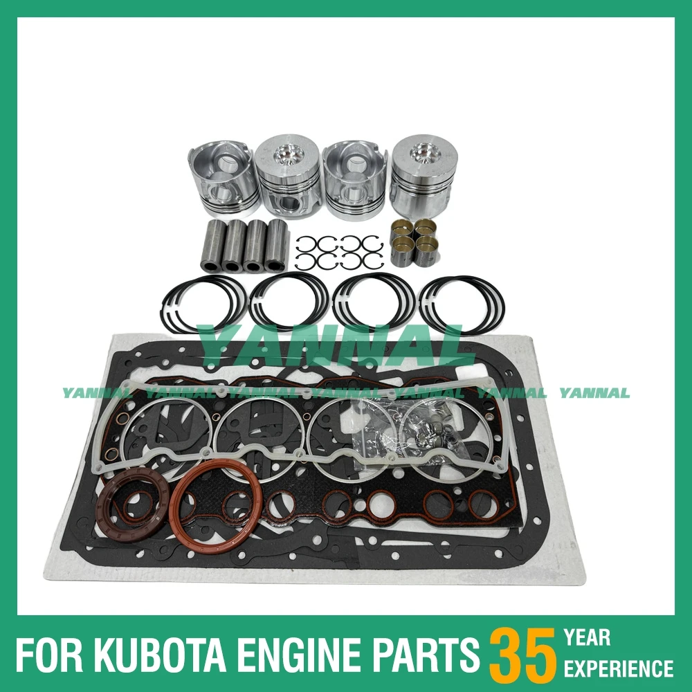 

For Deutz CA498-12 Engine Parts Piston Kit With Gasket Set