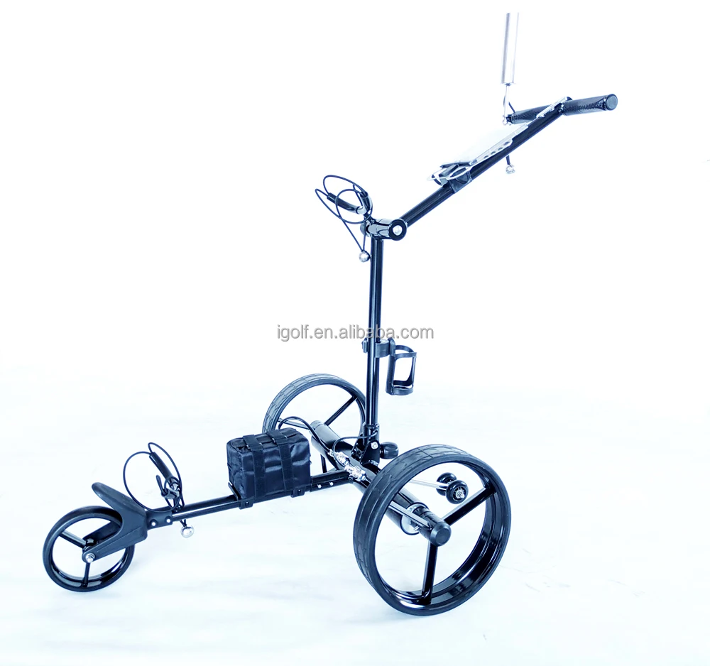 

IGO MAX350 Electric Golf Trolley | T-Grip Remote Control & 400W Tubular Motor | Quick-Fold Aluminum Frame