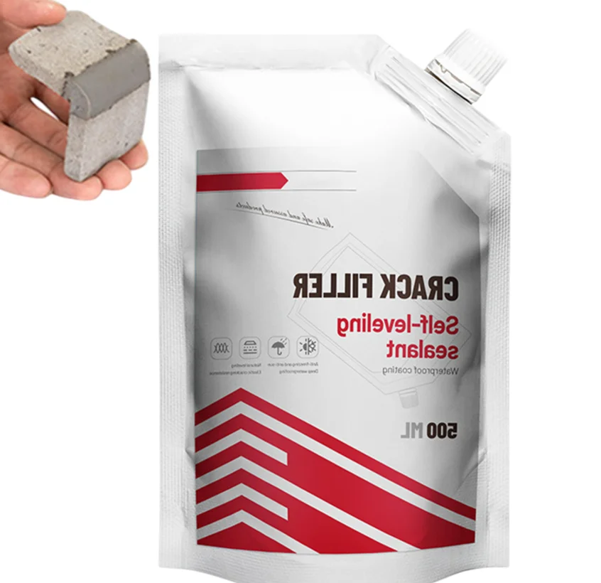 

Gray Concrete Crack Filler Waterproof Repair Sealant Caulk Roofing Plugging Repair Cement Sealant Angle Crack Plugging Material