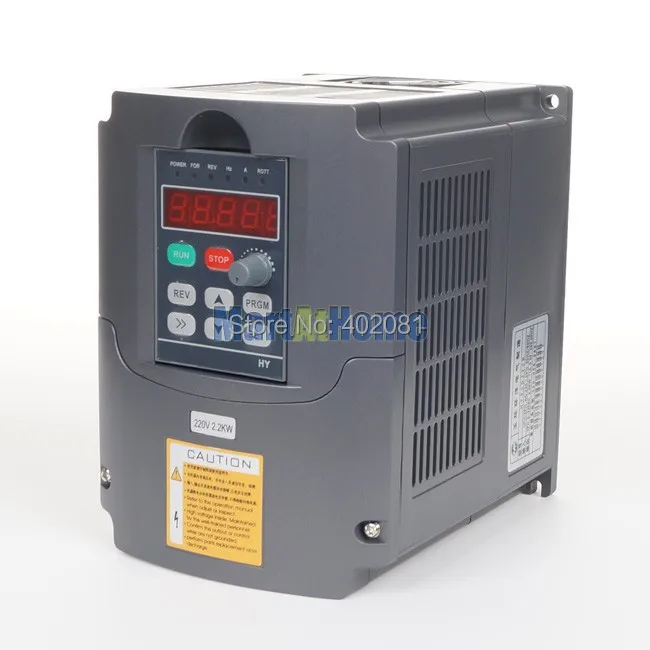 New 4.0kw 5HP 380V 9A Usual VFD Inverter Variable Frequency Drive Inverter for CNC Router Machine, Milling Machine, Lathe