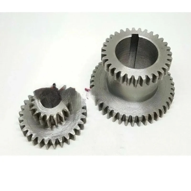 Hot Sell 2 speed Metal Gear Set Double Gear - for CJ18 series mini-lathe 1 pair