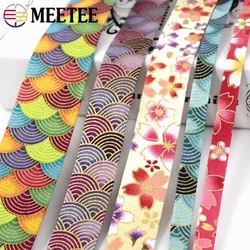 5/10Yards Meetee 10/25/40mm Ethnic Jacquard Webbing Tape Decoration Lace Ribbons Belt Package Clothing DIY Sewing Accessories