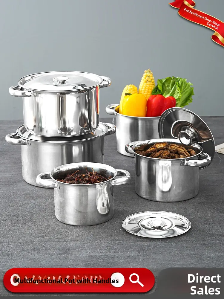 

Банка для приправ из нержавеющей стали с крышкой и ручкой, раковина для свиного турма, масляная раковина для горячего перца, ароматизатор для коммерческого использования Di Chi