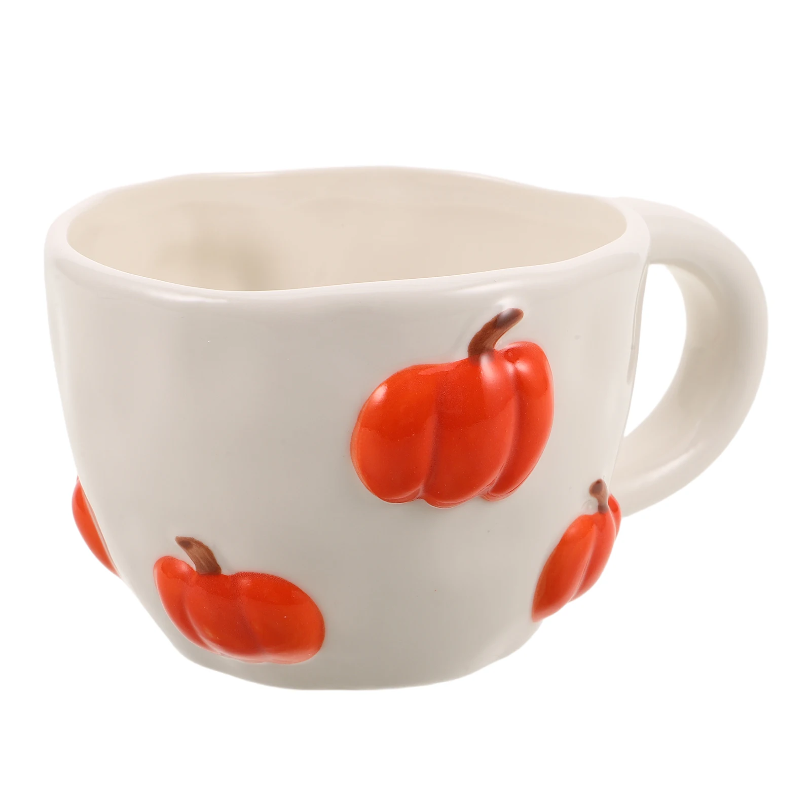 

Uniquely Designed Ceramic Pumpkin Coffee Mug Pumpkin Cup With Handle 400ml Ceramic Pumpkin Halloween Mug Decoration