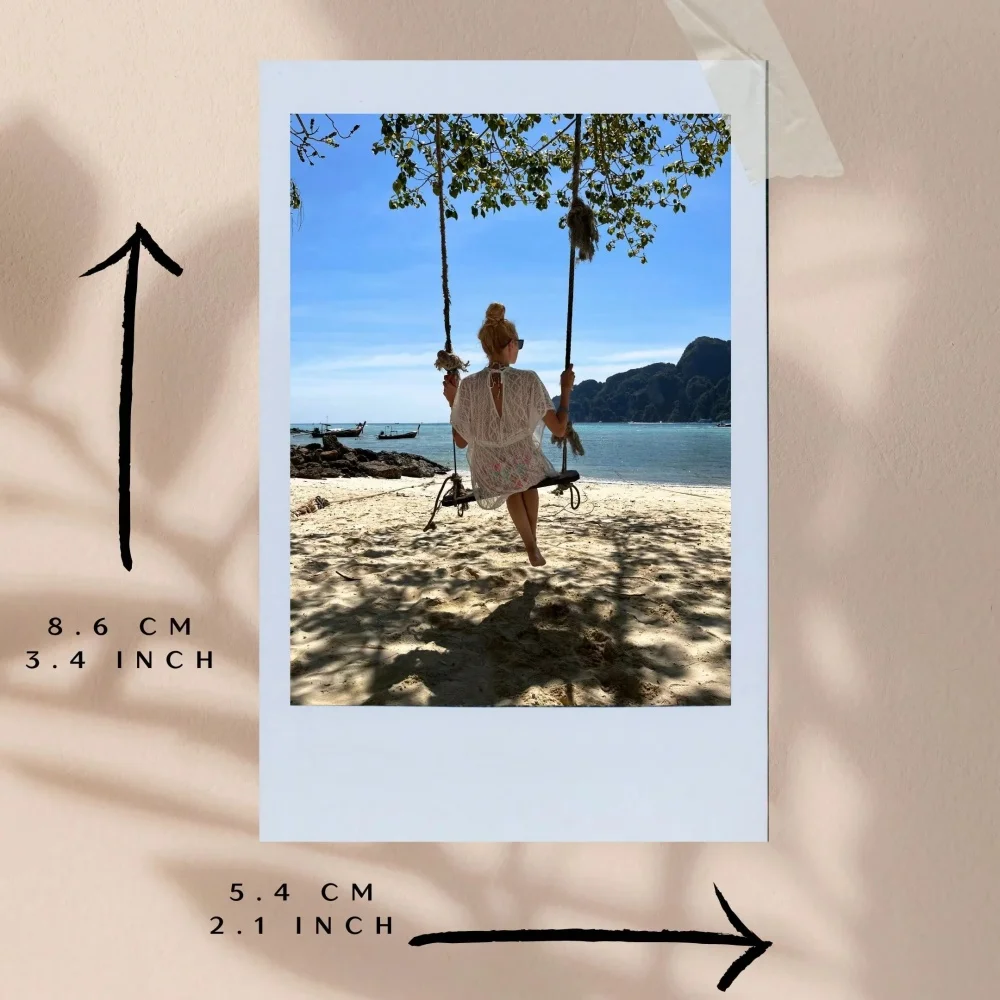 1/5/10Pcs Custom Mini Photo Booth Prints, DIY Birthday Xmas Valentine Gifts For Friends