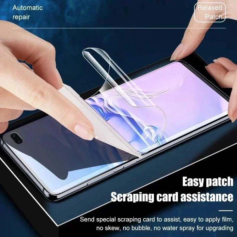 3PCS Full Cover Hydrogel Film for OPPO Find X3 X2 X5 Pro Lite NEO Screen Protector for Reno 6 5 4 3 2 7 8 9 Pro Plus Soft Film