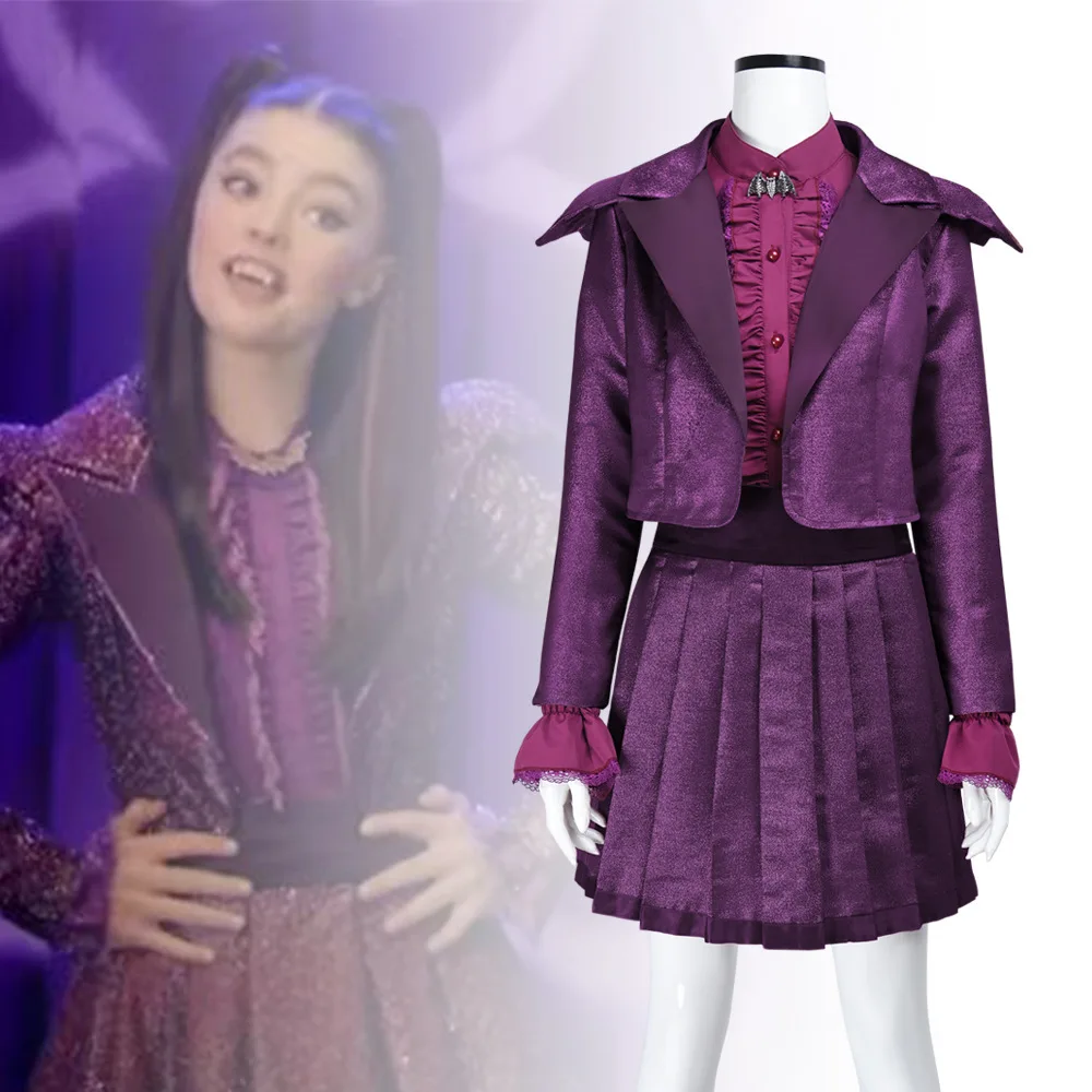 

New Vampire Nana Cosplay Costume Halloween Real Person Cute Fangs Little Nana Cosplay Dress