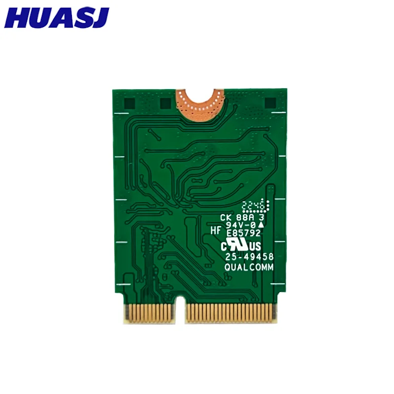 QCNCM865 M.2 ネットワークカード Bluetooth 5.3 最大 5.8Gbps Wifi 6E Wlan ワイヤレスアダプターよりも優れています Win11 のみ