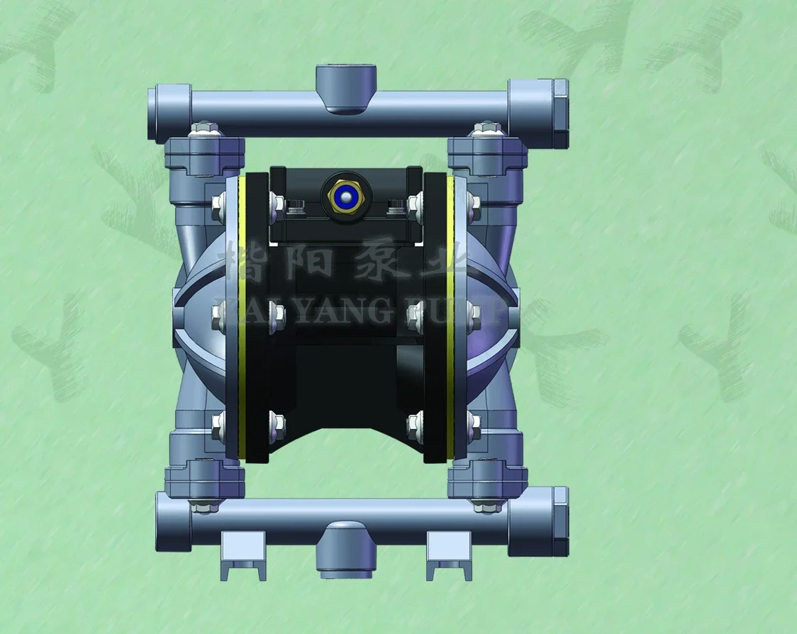 High Quality 1/2 Inch Pneumatic Double Diaphragm Pump for Wastewater Treatment