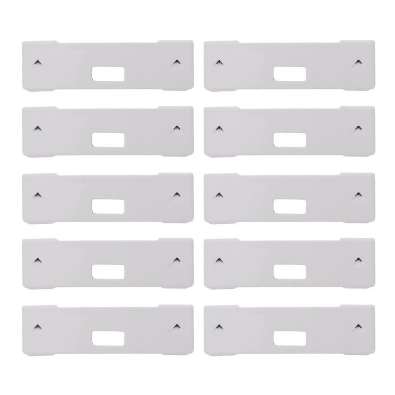 10pcs Vertical Blind Repair Tab Curtain Clip Accessories Blind Repair Vane Saver