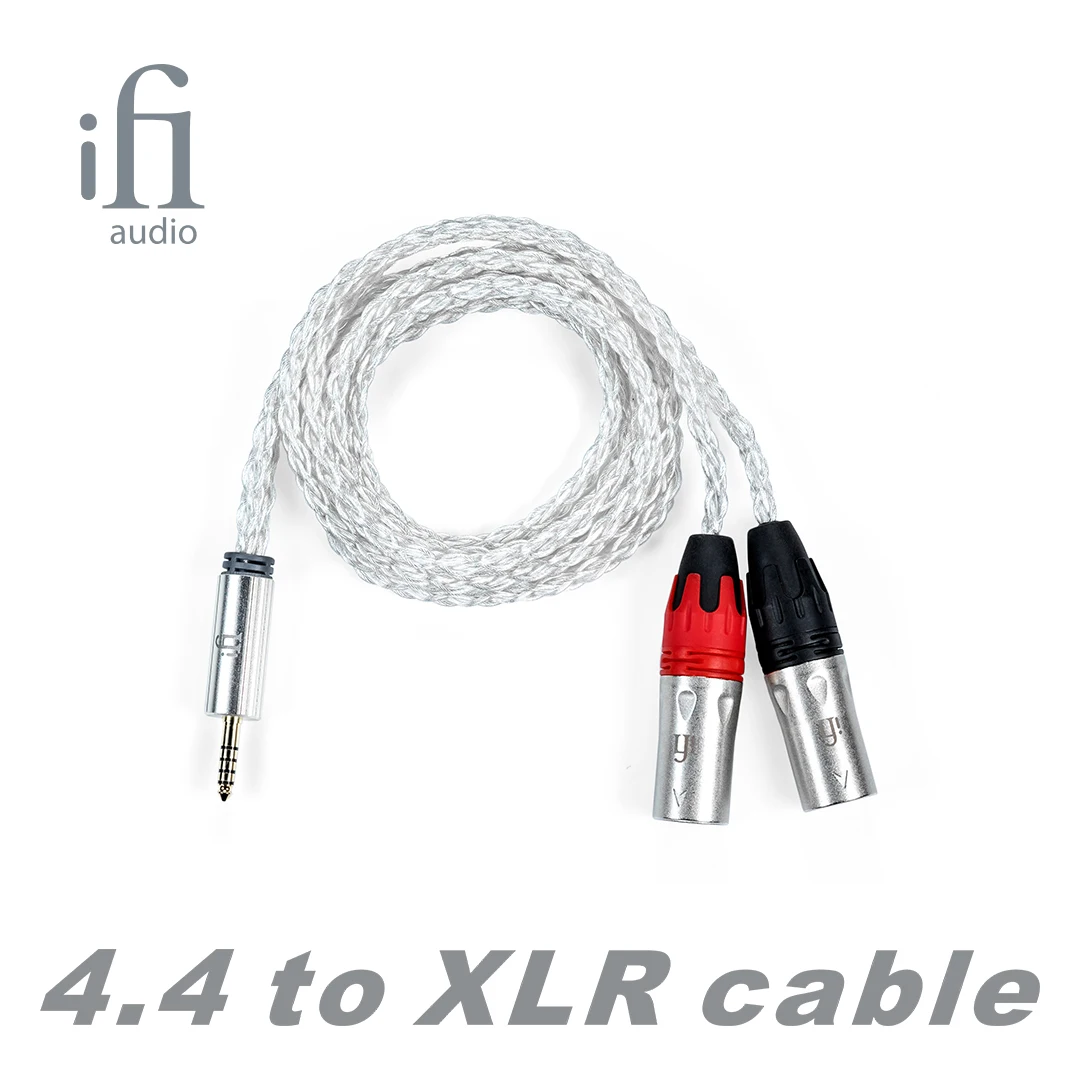 iFi 4.4mm to XLR Balanced Adapter Cable Balanced Signal Transmission 16American Wire Gauge Total Diameter OFHC Conductors