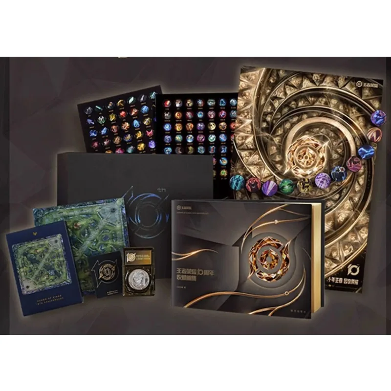 Honor of Kings Game 10th Artwork Art Book Anniversary Collection of Paintings Collector's Edition Illustration Setting Book