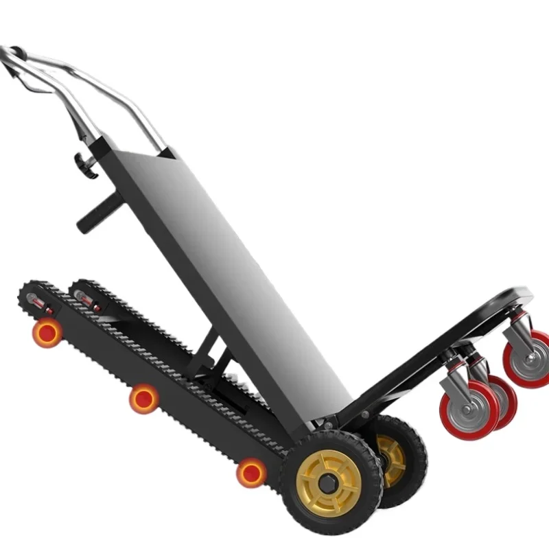 Electric climbing machine, crawler type automatic up and down stairs climbing artifact