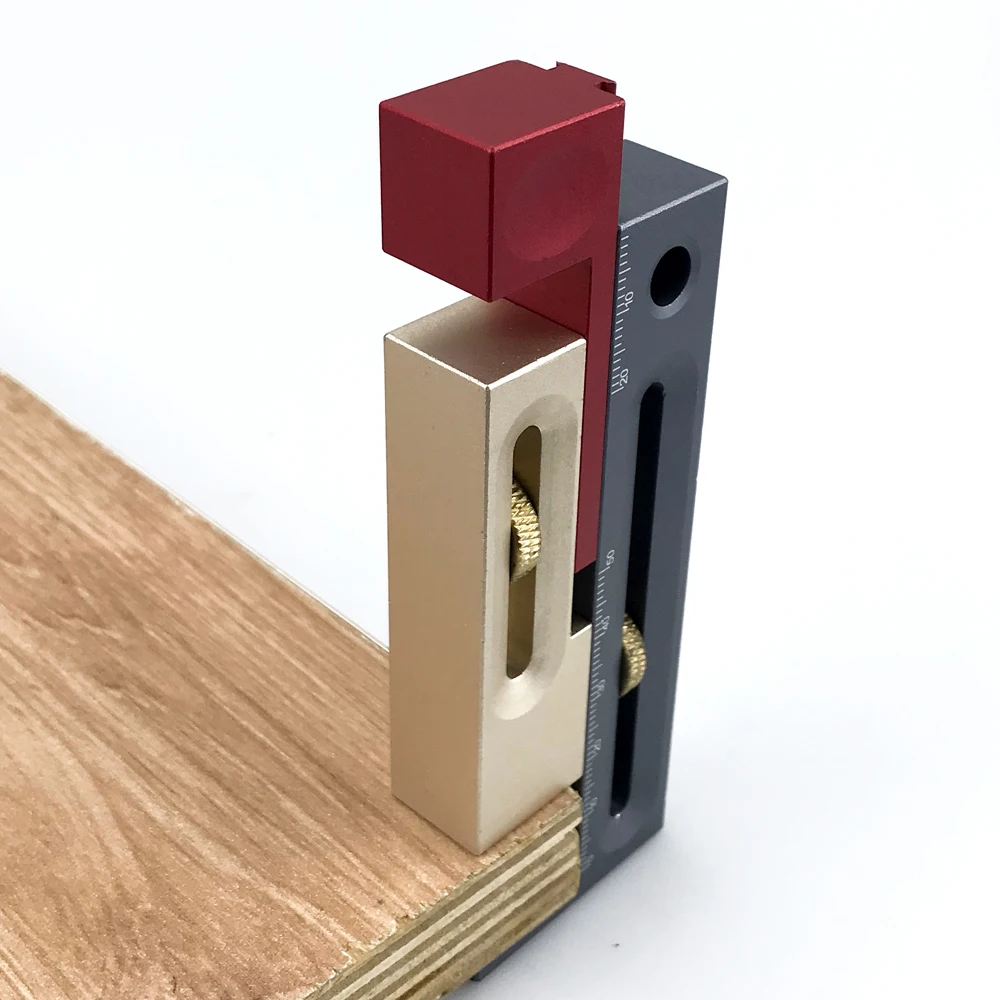 Table Saw Groove Adjuster Mortise Tenon Tools Measuring Blocks Block Making Seam Adjustment Controller Table Woodworking Tools