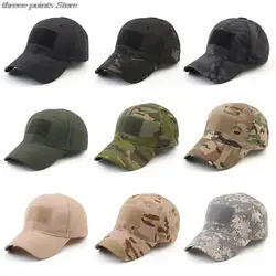 Berretti da Baseball militari Camouflage Tactical Army Soldier Combat Paintball cappelli da sole Snapback estivi regolabili uomo donna