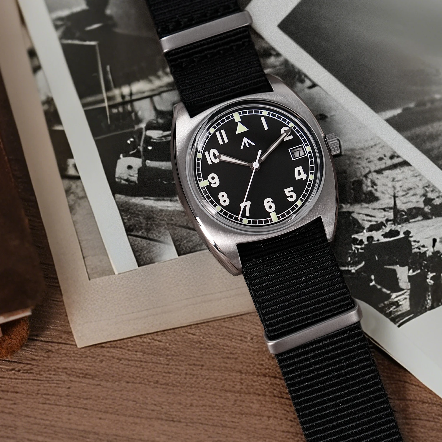 Militado ML17 Watch Miyota Super 2035/ GL12 Quartz Movement Watch C3 And BGW9 Luminova 100m Waterproof Stainless Steel Watches