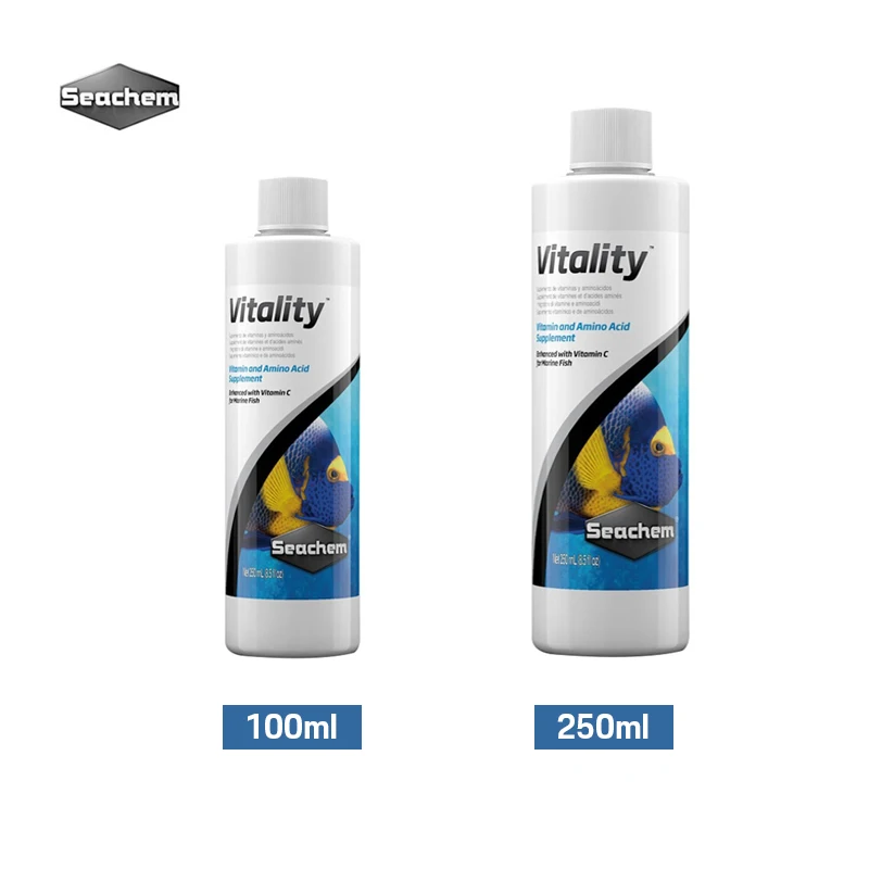 

Seachem Allicin Vitamin Enhances Fish Fitness Suitable for Freshwater and Seawater