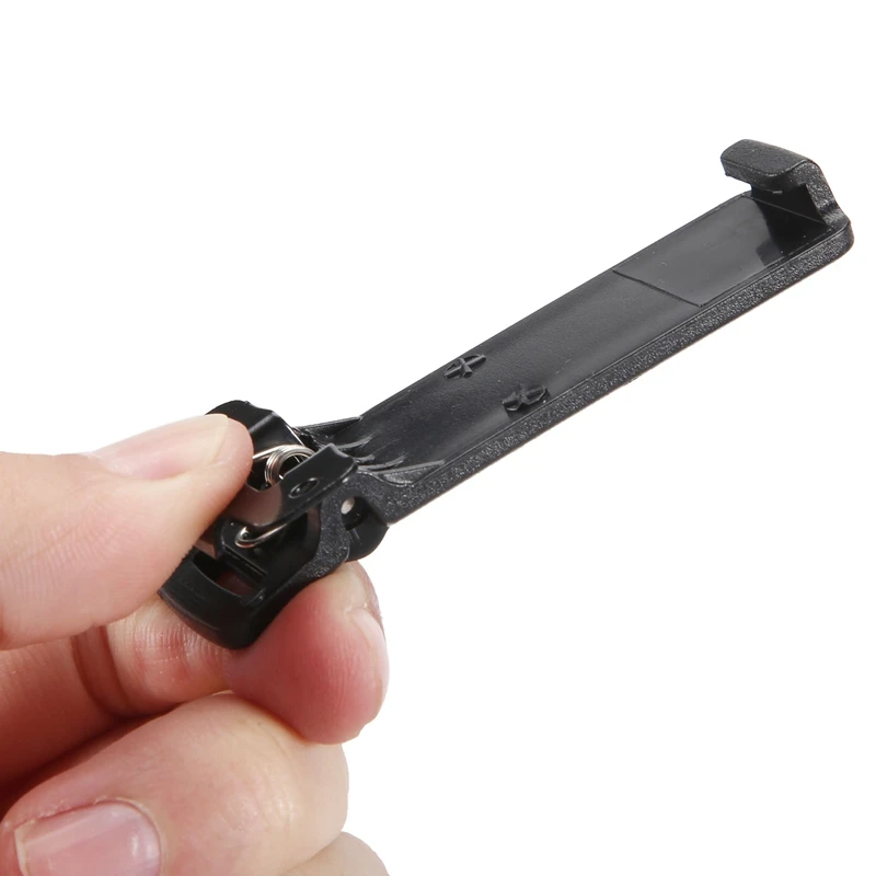 2Pcs Walkie Talkie Spare Part Back Belt Clip For Baofeng 2-Way Radio UV5R For Baofeng Intercom UV5R / 5RA / 5R + / 5RB / 5RC