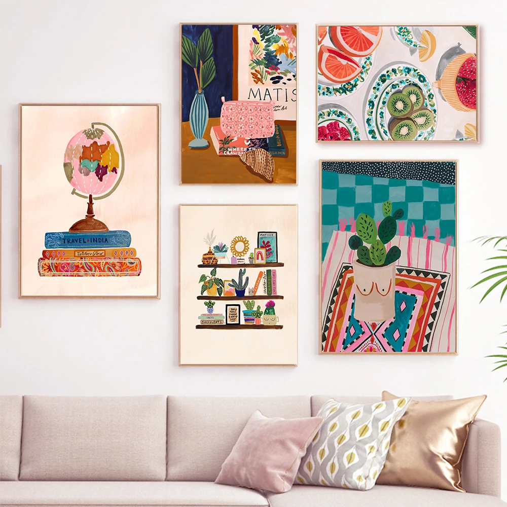 

Винтажный плакат с цветком