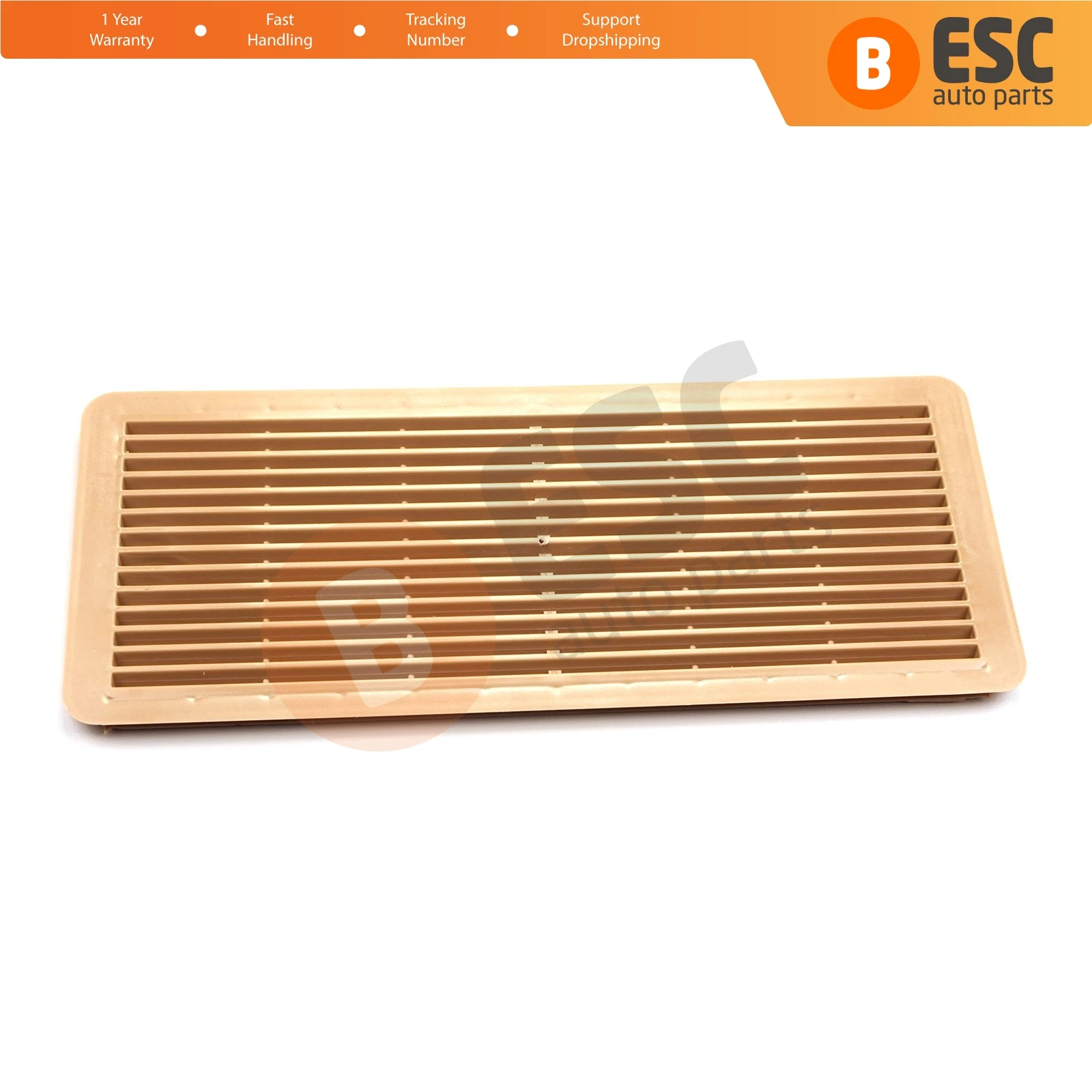 

ESR637 Sunroof Grille Vent Screen Cover Beige A2117840644 for Mercedes W203 W208 W209 W210 W211 W215 W219 W220 W240