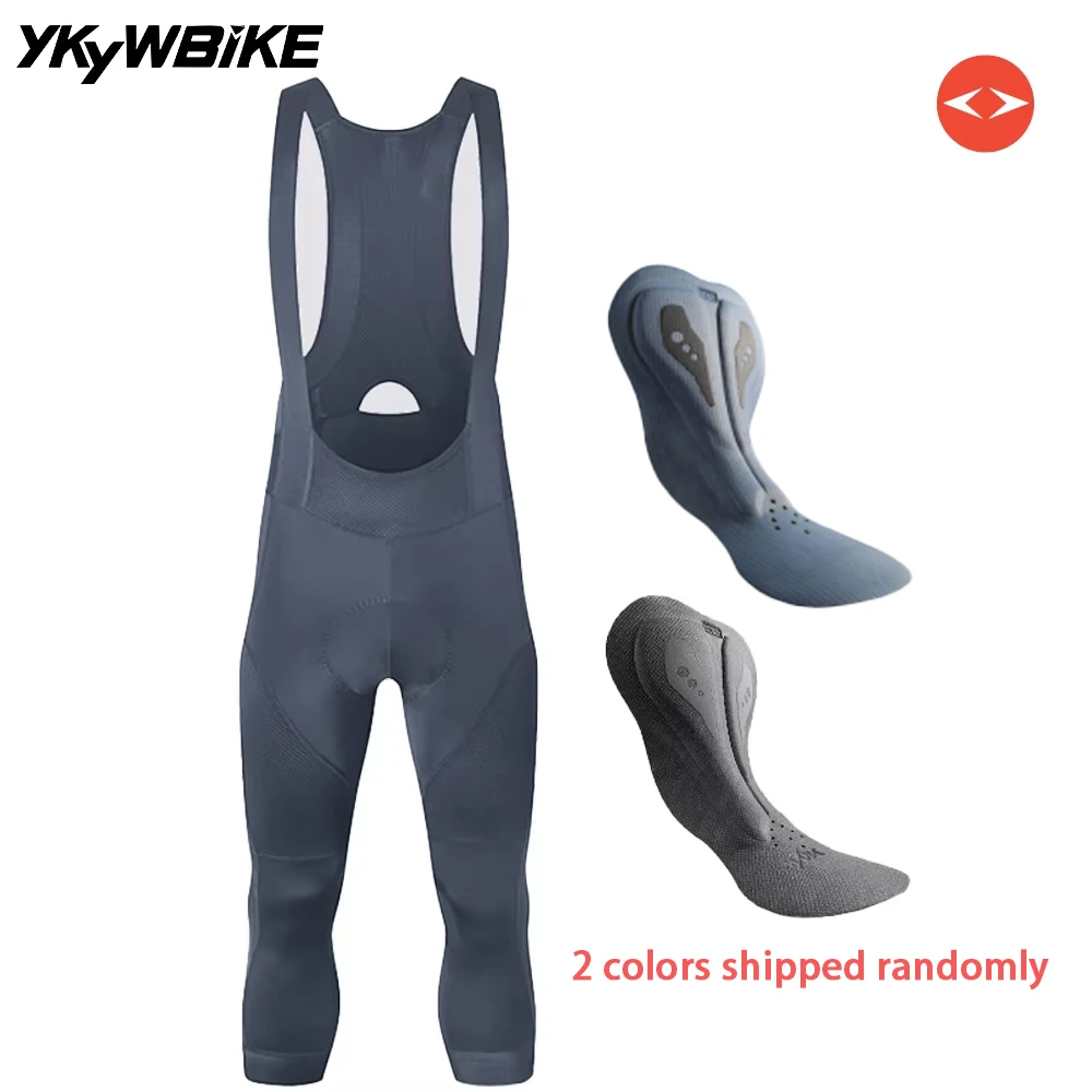 Ykyw Herren Pro Team Träger hose Radhose Hose Sport MTB Fahrrad bekleidung Mann Fahrrads horts 4 Stunden Reiten gepolstert – Detail 14