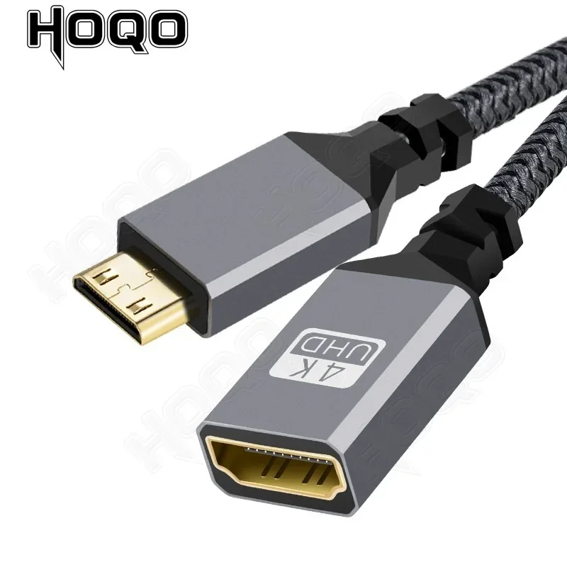 

Minihdmi-совместимый преобразователь HDMI-совместимый женский локоть C «папа» A «мама» HD-видеокамера, используется для подключения камеры