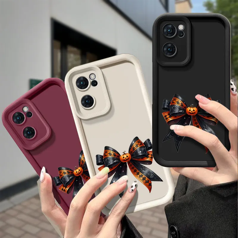 Чехол для телефона Hallowmas Bow для OPPO A3Pro A5 A5X A17 A38 A58 A60 A76 A78 F29 Reno 7 Z 8 T 10 11 12 13 14 F PRO Soft Cover Чехол для телефона Hallowmas Bow для OPPO A3Pro A5 A5X A17 A38 A58 A60 A76 A78 F29 Reno 7 Z 8 T 10 11 12 13 14 F PRO Soft Cover