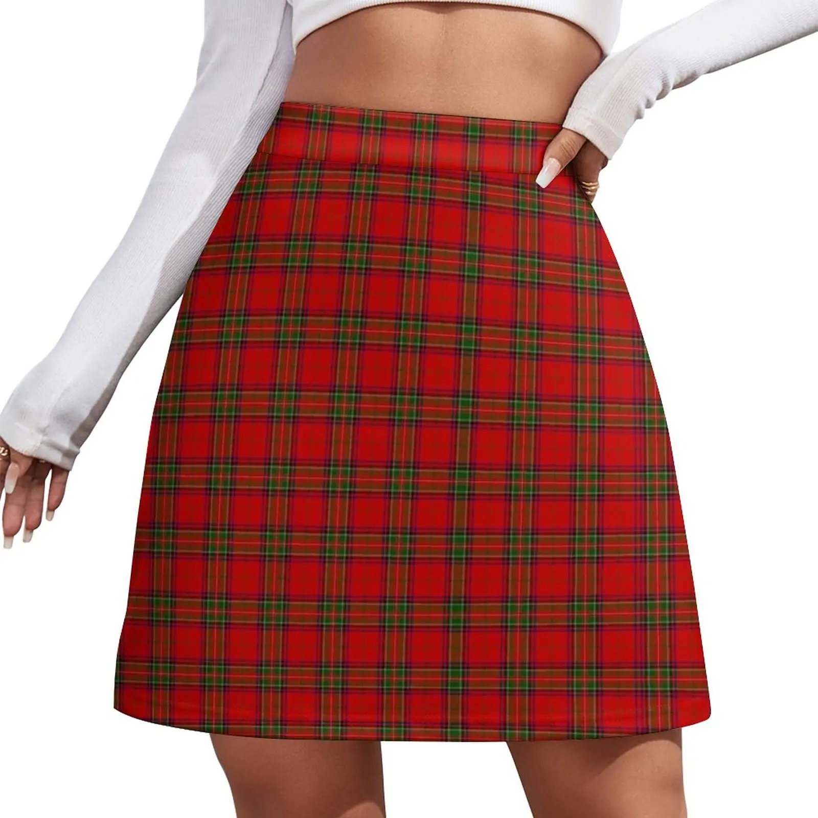 Tartan Plaid Pattern Mini Skirt korean style night club outfit korean fashion