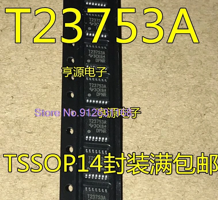 (10PCS/LOT) TPS23753A  TPS23753APWR T23753A  TSSOP-14