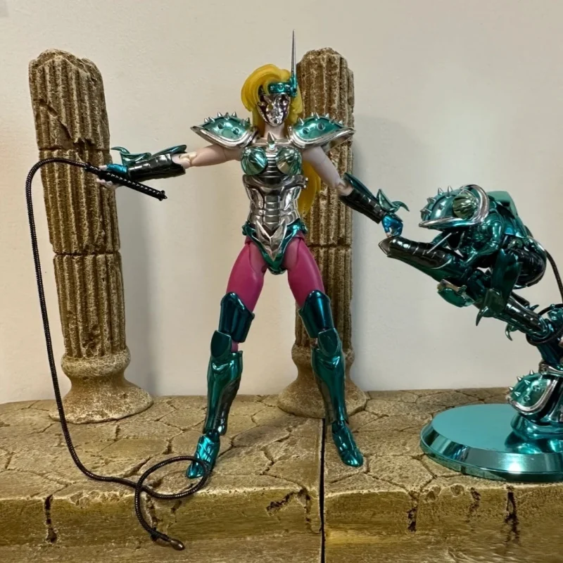 

Goodtony Saint Seiya Myth Cloth Ex Action Figure - Chameleon June Knight Of Zodiac Silver Collectible Toy Birthday Gifts Presale